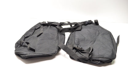 New Choko Designs Black Fabric Saddle Bag Saddlebag NOS