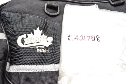 New Choko Designs Black Fabric Saddle Bag Saddlebag NOS