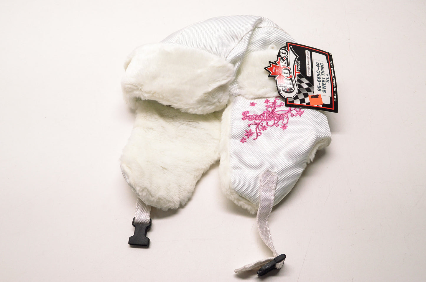 Sweet Thing XL+ Nylon Fur Trapper Hat NOS