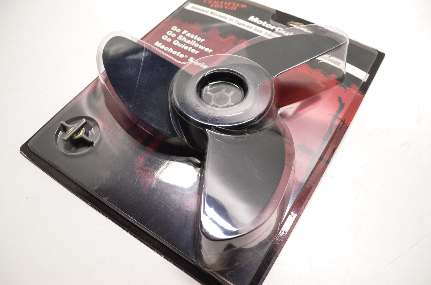 Standard 3 Blade Machete Series Tapered Hub Propeller Kit NOS