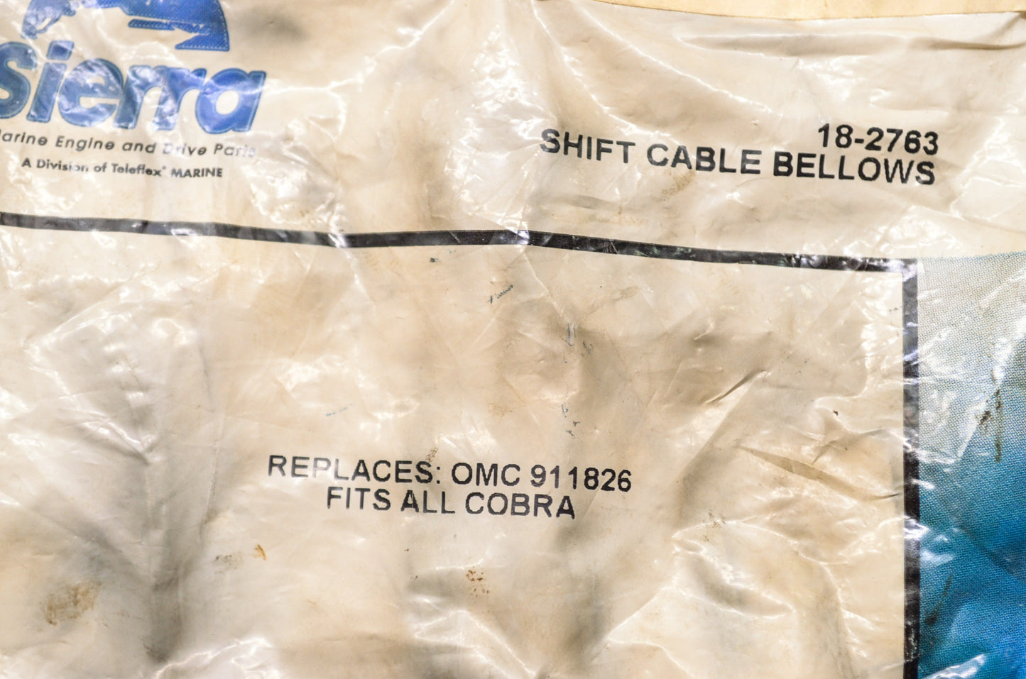 New Sierra Shift Cable Bellows OMC Cobra  NOS