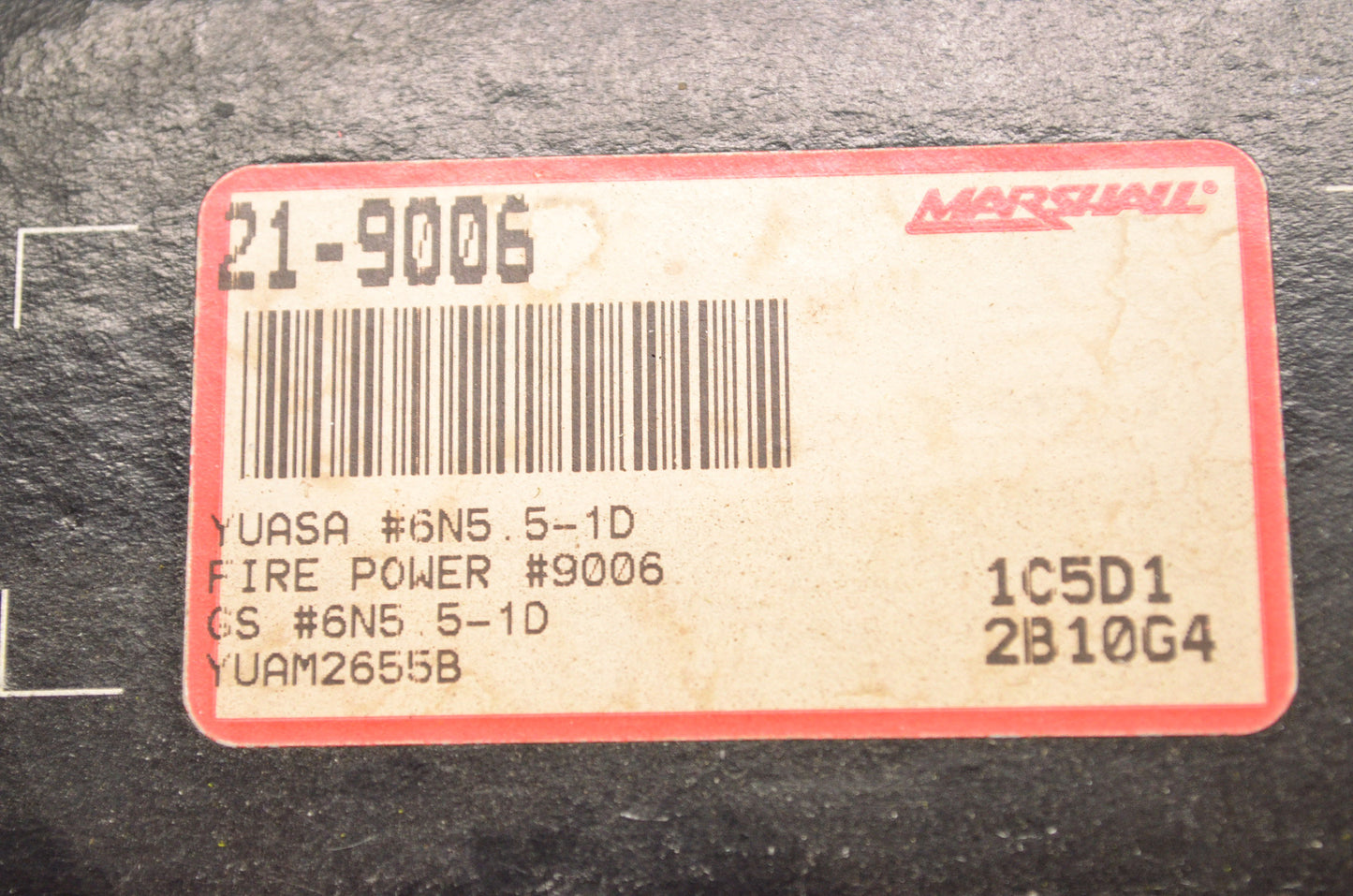 New Yuasa Powersports & Specialty Battery NOS