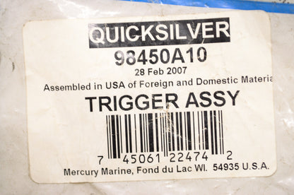 New OEM Quicksilver Mercury Marine Trigger Assembly NOS