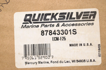New OEM Quicksilver Mercury Marine ECM F25 4S 2 Cylinder NOS