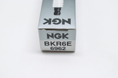 NGK BKR6E, 6962 V-Power Resistor Type Spark Plug QTY 2 NOS