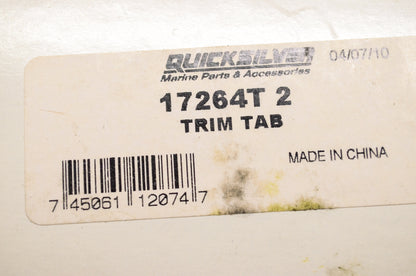 New OEM Quicksilver Mercury Marine Trim Tab NOS