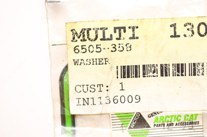 OEM Arctic Cat 6505-358 Washer NOS