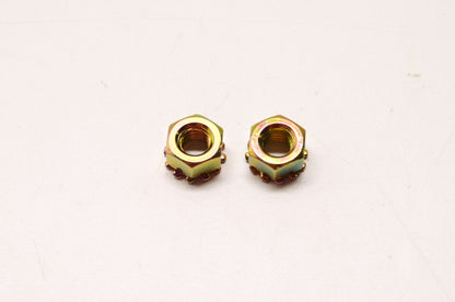 New OEM Arctic Cat Hex Nut 6mm w/ Washer Qty 2 NOS