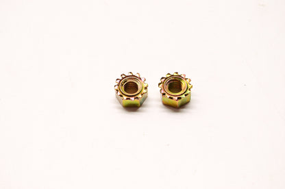 New OEM Arctic Cat Hex Nut 6mm w/ Washer Qty 2 NOS