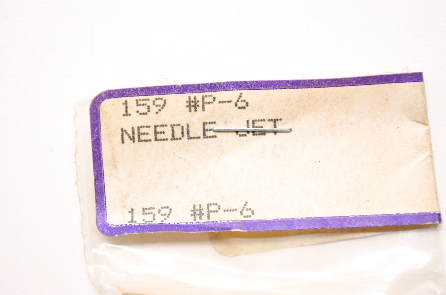 Marshall 159 #P-6 Needle Jet NOS