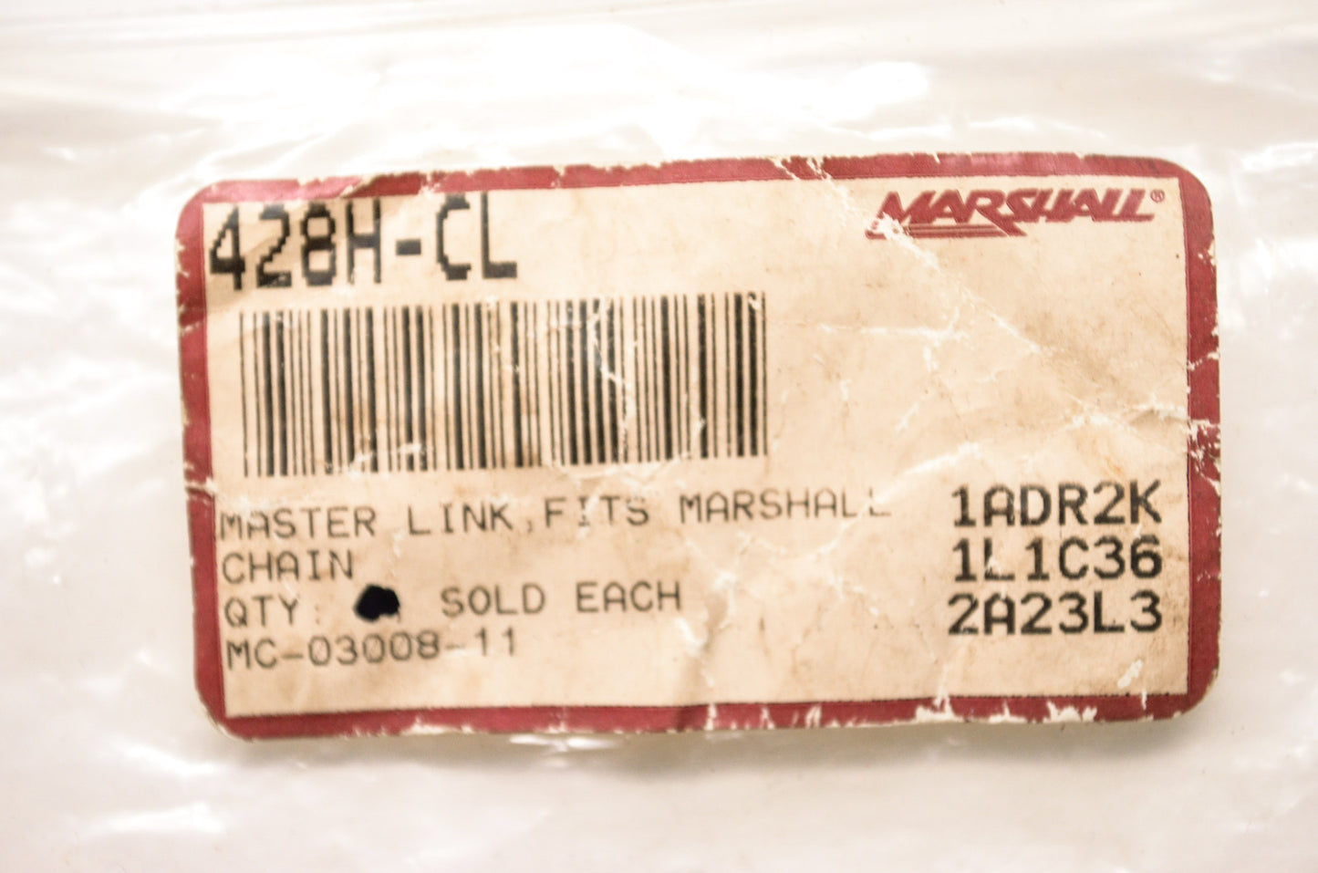 New Marshall Master Link for Marshall Chain NOS