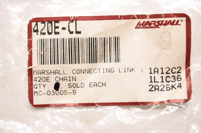 New Marshall Connecting Link for 420E Chain NOS