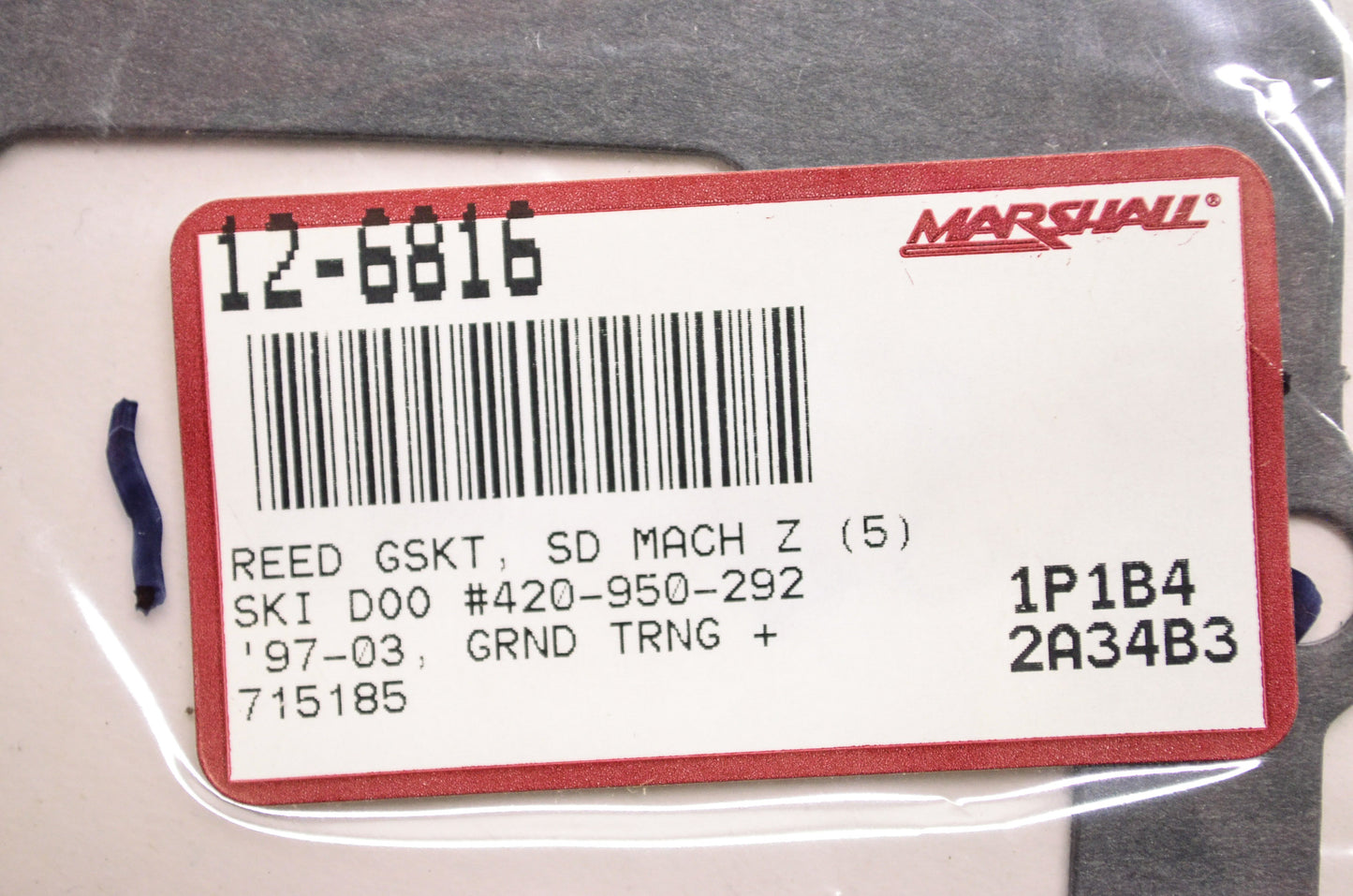 New Marshall Reed Gasket SD Mach Z '97-03 Grand Touring NOS