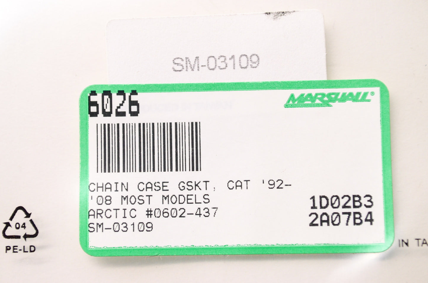 New SPI Chain Case Gasket Arctic Cat '92-08 Most Models NOS