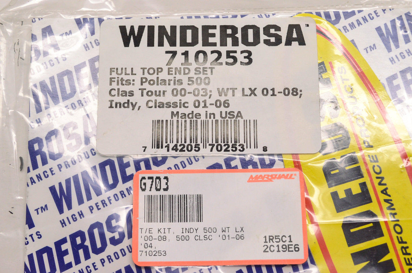 New Winderosa Full Top End Kit Polaris 500 Class Tour '00-03 WT LX '01-08 Indy C