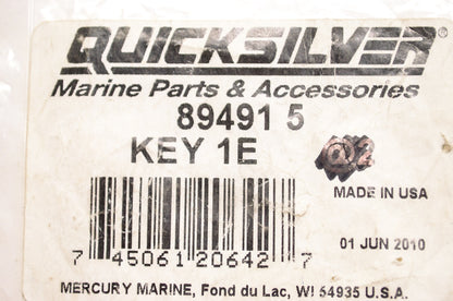 New OEM Quicksilver Mercury Marine Key 1E NOS