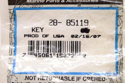 Quicksilver 28-85119 Mercury Marine Key NOS