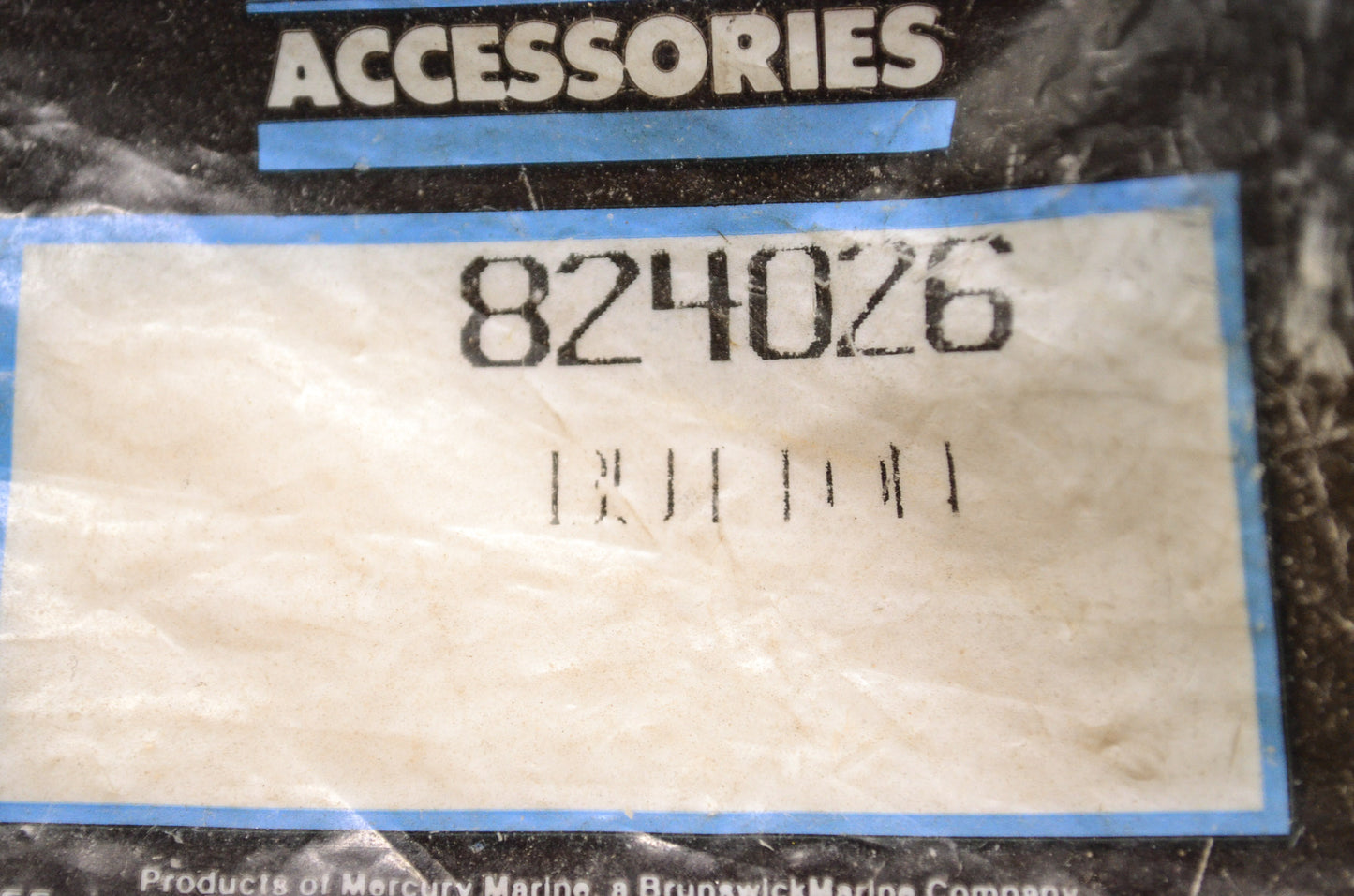 New OEM Quicksilver Mercury Marine Button NOS