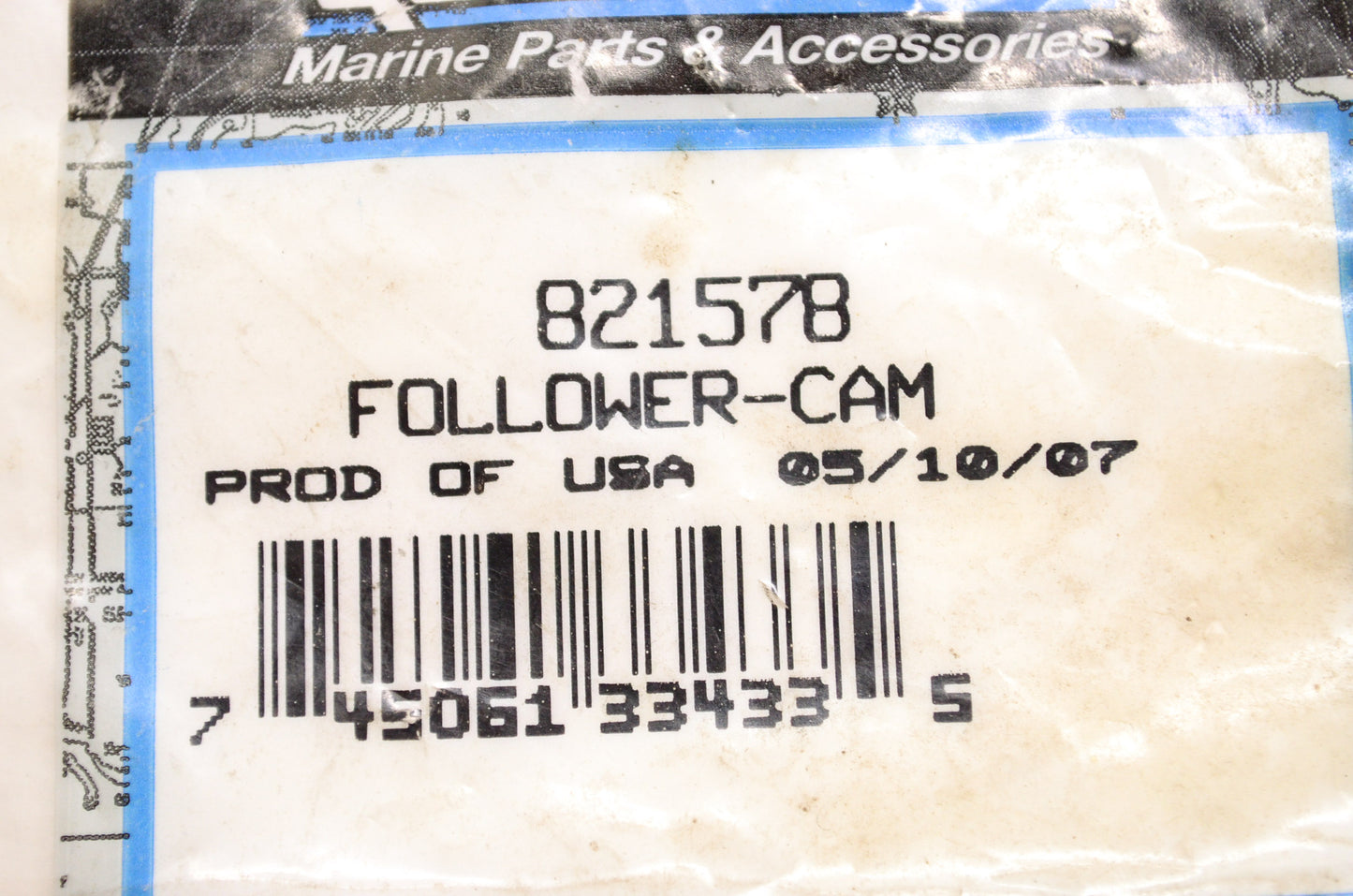 New OEM Quicksilver Mercury Marine Follower Cam  NOS