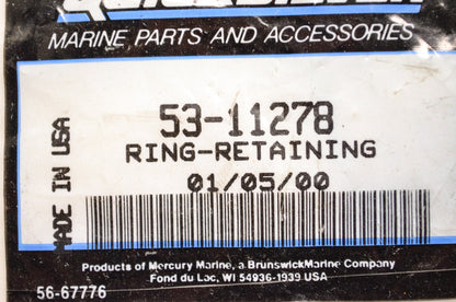 New OEM Quicksilver Mercury Marine Retaining Ring Qty 2 NOS