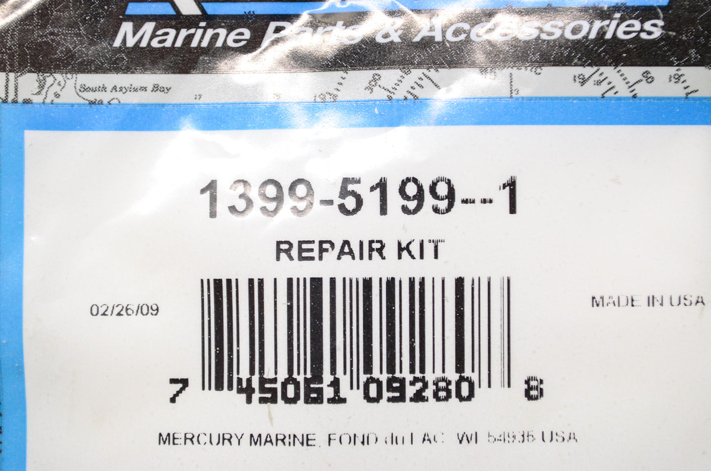 New OEM Quicksilver Mercury Marine Repair Kit NOS