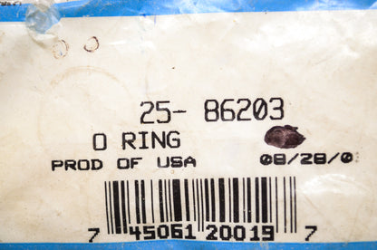Quicksilver 25-86203 Mercury Marine O-Ring Qty 2 NOS