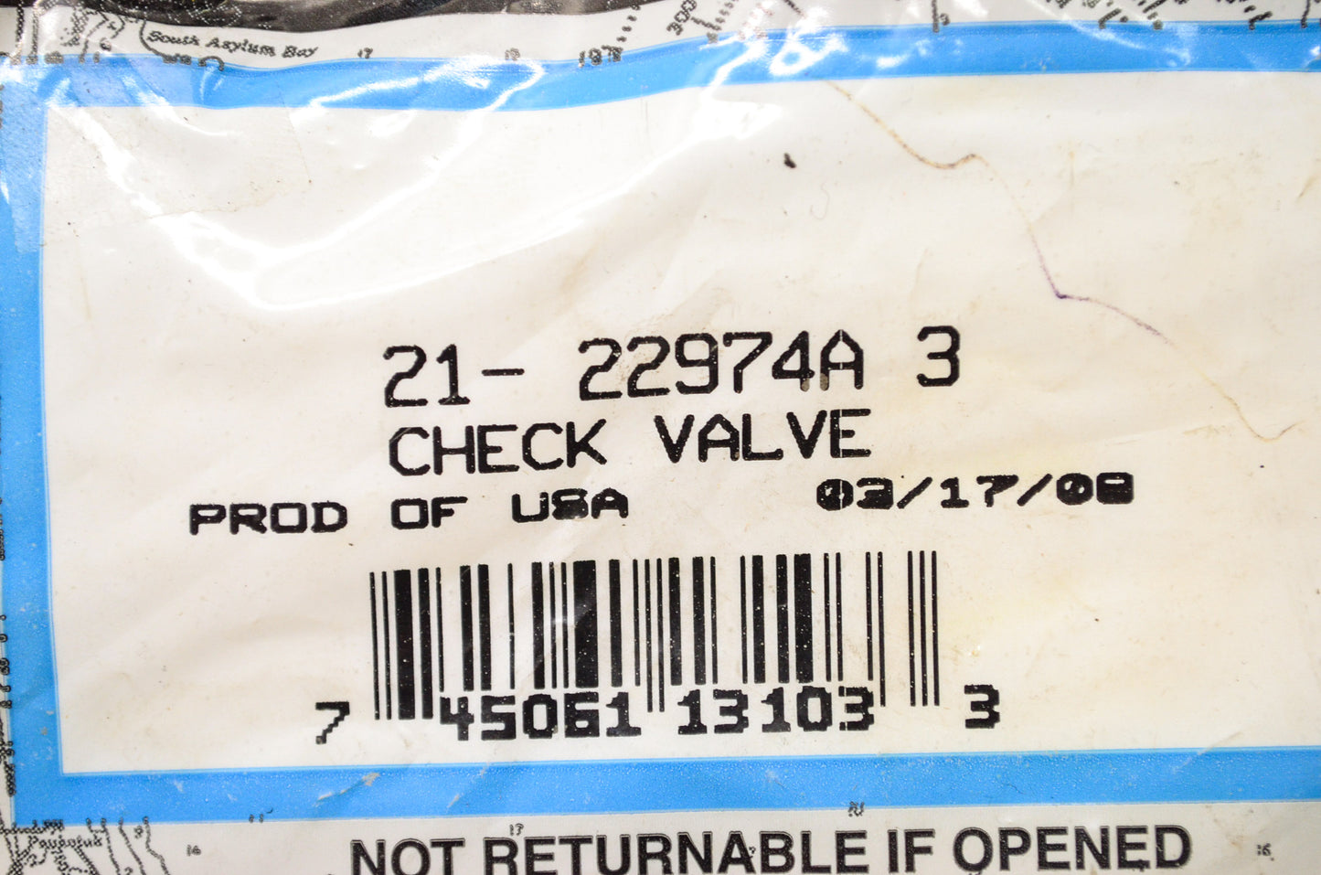 Mercury Marine Check Valve Gaskets NOS