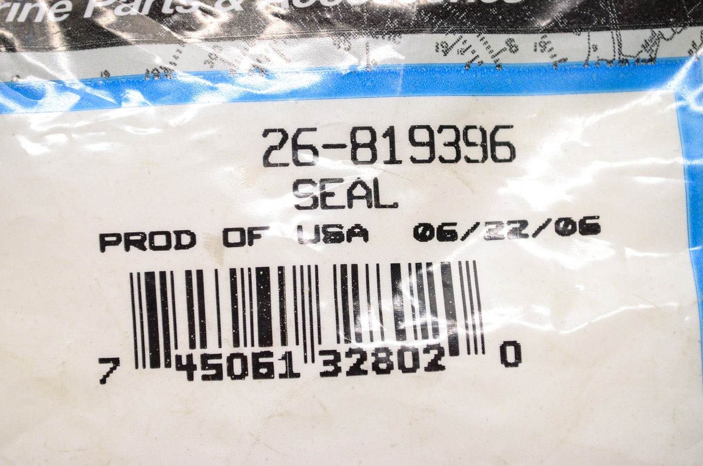 New OEM Quicksilver Mercury Marine Seal NOS