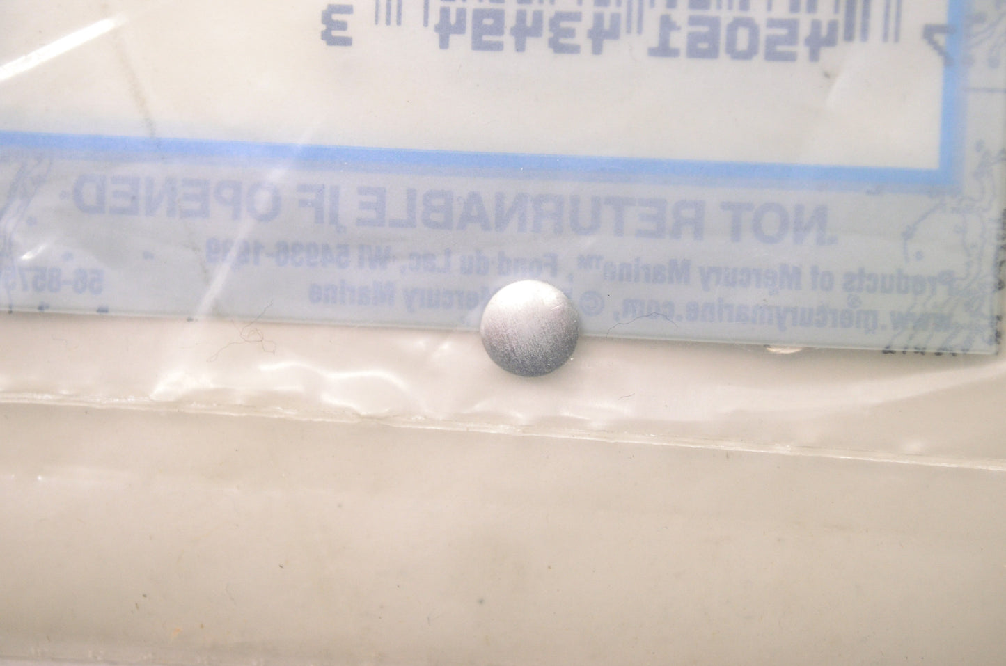 New OEM Quicksilver Mercury Marine Plug Qty 2 NOS