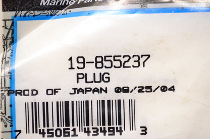 New OEM Quicksilver Mercury Marine Plug Qty 2 NOS