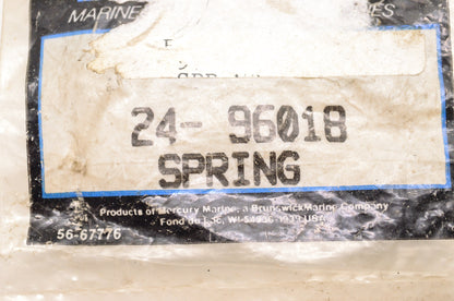 Quicksilver 24-96018 Mercury Marine Spring NOS