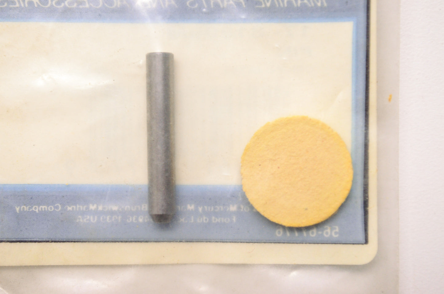 New OEM Quicksilver Mercury Marine Pin NOS