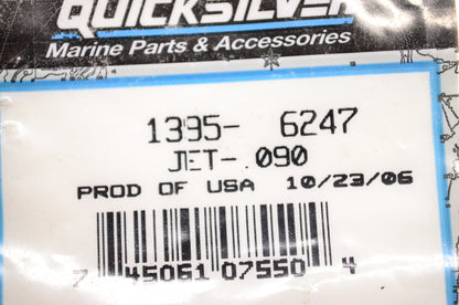 New OEM Quicksilver Mercury Marine Jet .090 NOS