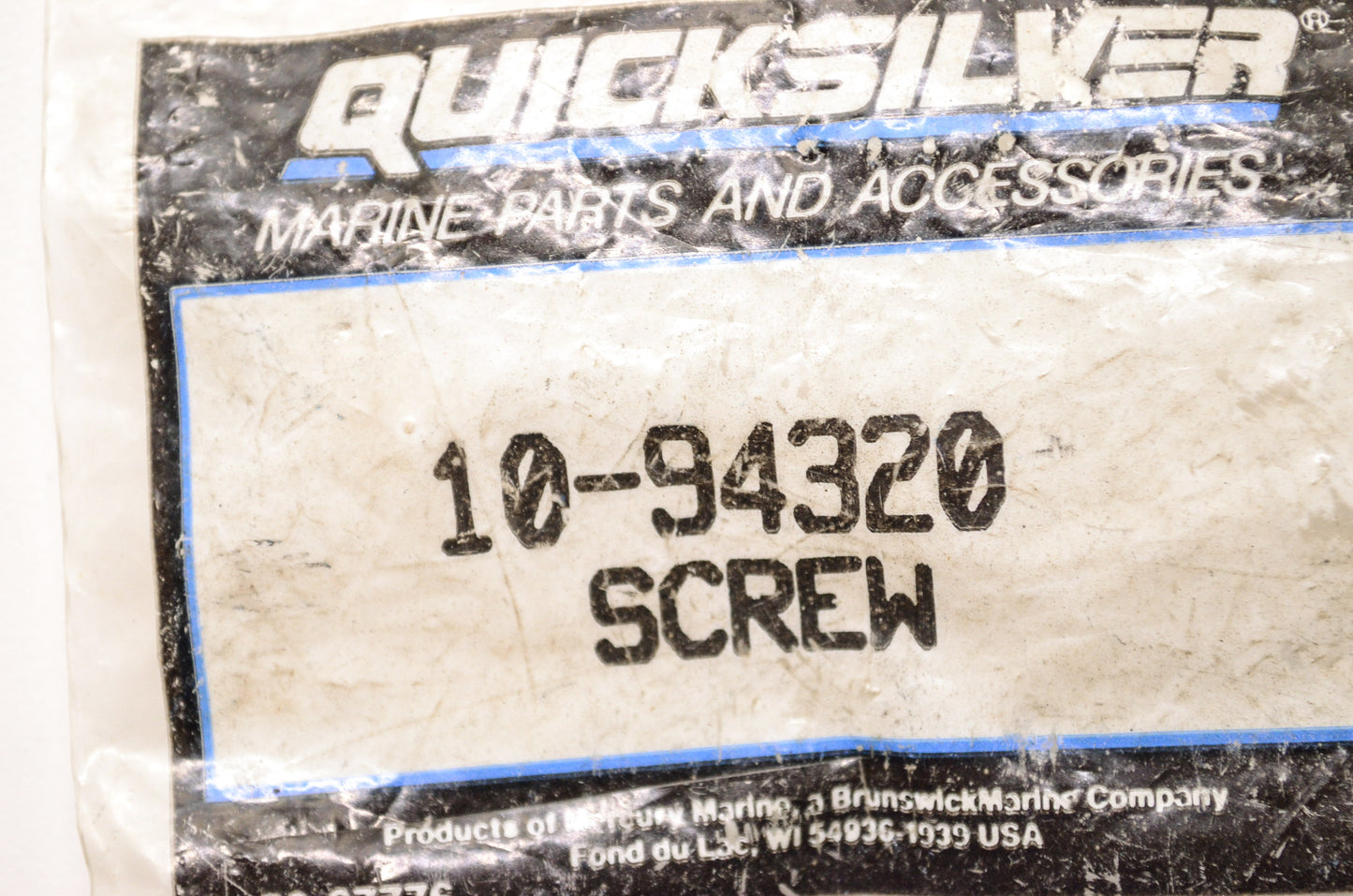 New OEM Quicksilver Mercury Marine Screw NOS