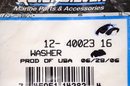 New OEM Quicksilver Mercury Marine Washer Qty 2 NOS