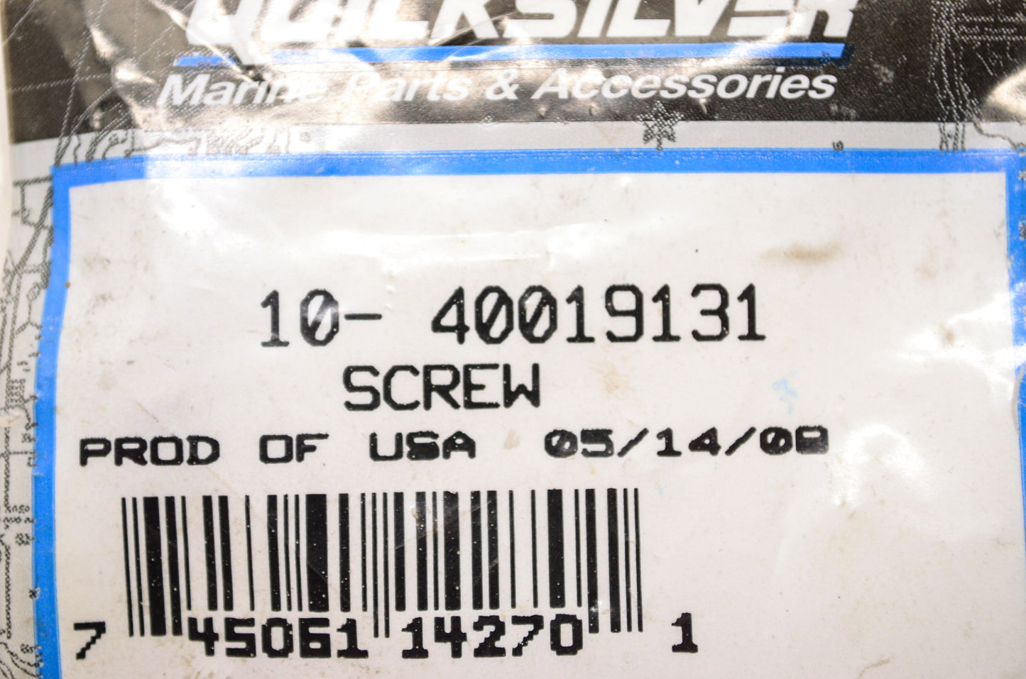 New OEM Quicksilver Mercury Marine Screw NOS