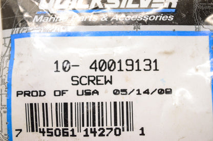 New OEM Quicksilver Mercury Marine Screw NOS