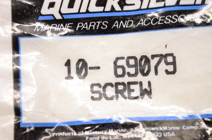New OEM Quicksilver Mercury Marine Screw Qty 2 NOS