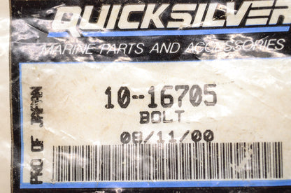 New OEM Quicksilver Mercury Marine Bolt Qty 2 NOS
