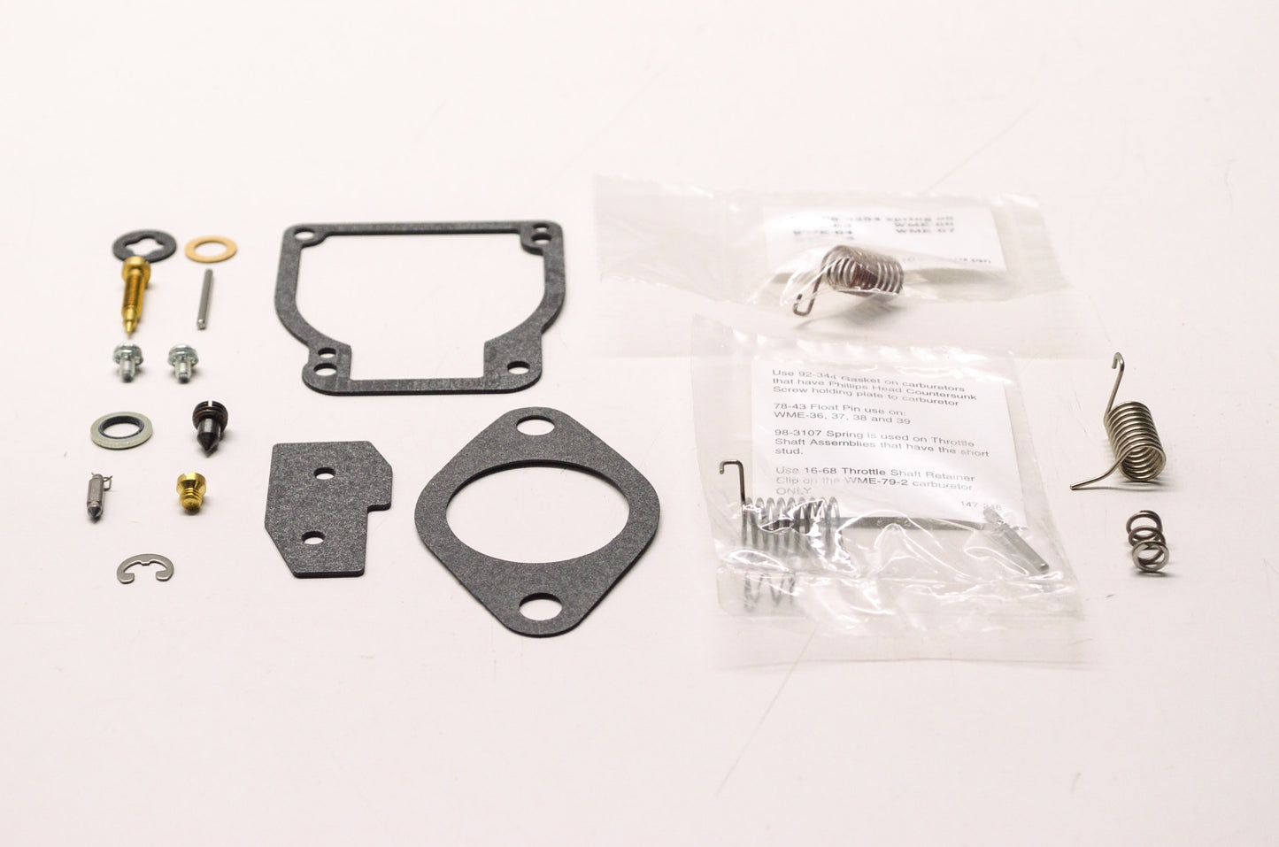New OEM Quicksilver Mercury Marine Carburetor Carb Repair Kit NOS