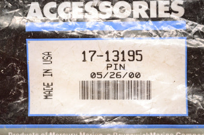 New OEM Quicksilver Mercury Marine Pin NOS