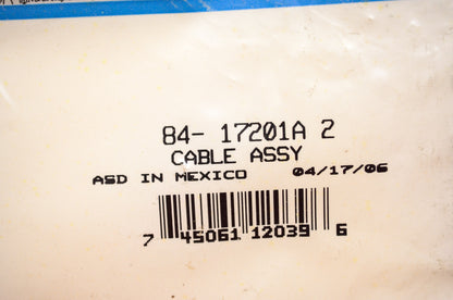 Quicksilver 84-17201A 2 Mercury Marine Cable Assembly NOS