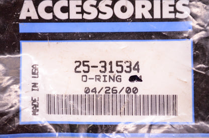 New OEM Quicksilver Mercury Marine Orange O-Ring Qty 2 NOS