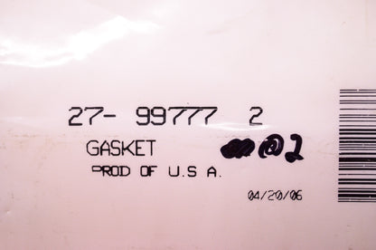 New OEM Quicksilver Mercury Marine Gasket Qty 2 NOS
