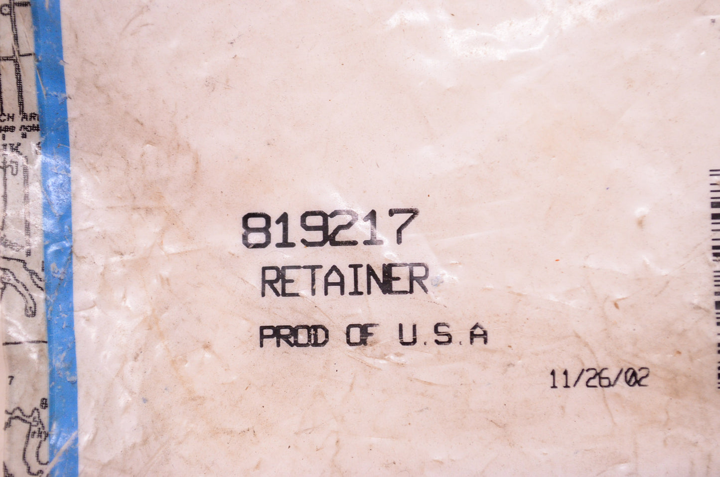 Mercury Marine Retainer NOS