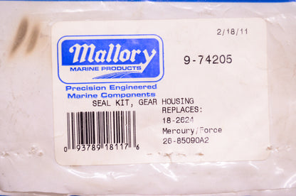 Gear Housing Seal Kit Mercury NOS