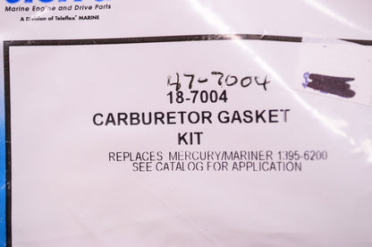 New Sierra Carburetor Gasket Kit Mercury NOS