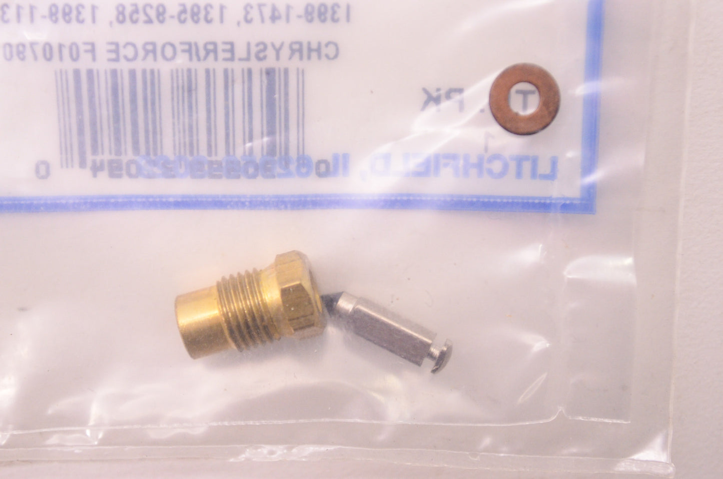 Needle & Seat Mercury Chrysler Force NOS