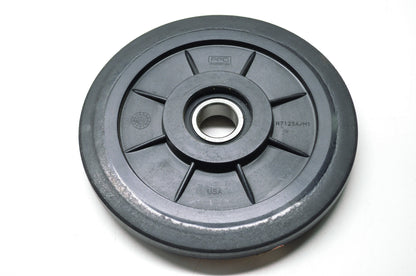 New PPD Black Idler Wheel 7.125' x 25mm FRCT NOS