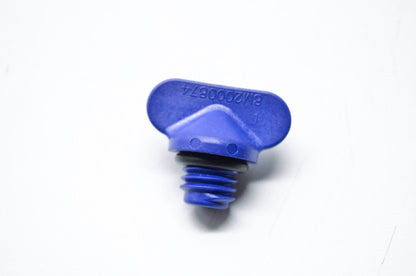 New OEM Mercury Blue Manifold Block Drain Plug w/O-ring NOS